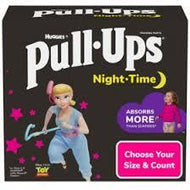 PULL-UPS NIGHTTIME POTTY TRAINING PANTS FOR GIRLS SIZE 3T-4T 108 CT (16-34 LBS) #ROCK VALUE PRODUCT ORDER BY MONDAY NOV 26 ARRIVING DEC 04 FOR DELIVERY#