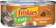 PURINA FRISKIES LIVER AND CHICKEN DINNER PATE 5.5 OZ