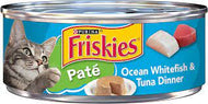 PURINA FRISKIES OCEAN WHITEFISH AND TUNA  DINNER PATE 5.5 OZ