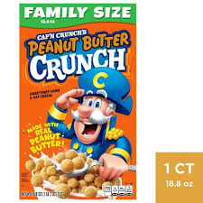 Cap'n Crunch's Peanut Butter Crunch, 18.8 oz