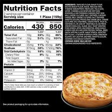 RED BARRON DEEP DISH SINGLES FOUR CHEESE PIZZA 11.2 OZ