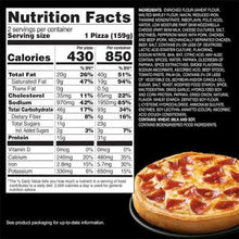 RED BARRON DEEP DISH SINGLES PEPPERONI PIZZA 11.2 OZ