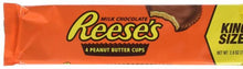 REESE'S PEANUT BUTTER CUPS KING SIZE 2.8 OZ
