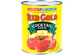 RED GOLD SEAFOOD COCKTAIL SAUCE #10 #ROCK VALUE-ORDER BY  TUESDAY EVENING NOV 25 ARRIVING DEC 03 FOR DELIVERY#