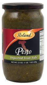 ROLAND PESTO WITH BASIL 23 OZ #ROCK VALUE-ORDER BY  TUESDAY EVENING NOV 25 ARRIVING DEC 03 FOR DELIVERY#