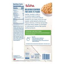 SEAPAK SHRIMP SCAMPI TAIL OFF SHRIMP IN BUTTER GARLIC AND SEASONINGS 1.5 LBS