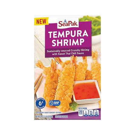 SEAPAK TEMPURAH SHRIMP IN SWEET SPICY ORANGE SAUCE 24 OZ