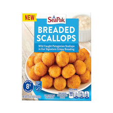 SEAPAK WILD CAUGHT BREADED SCALLOPS 22 OZ