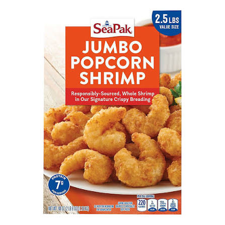 SEAPAK JUMBO POPCORN SHRIMP 40 OZ