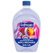 SOFTSOAP LIQUID HAND SOAP REFILL AQUARIUM SERIES 50 FL OZ #ROCK VALUE-ORDER BY  MONDAY EVENING NOV 19 ARRIVING NOV 27 FOR DELIVERY#