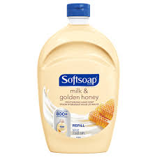 SOFTSOAP LIQUID HAND SOAP REFILL, MILK & GOLDEN HONEY, 50 FL OZ #ROCK VALUE-ORDER BY  MONDAY EVENING NOV 19 ARRIVING NOV 27 FOR DELIVERY#