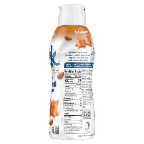 SILK ALMOND CARAMEL CREAMER 32 OZ