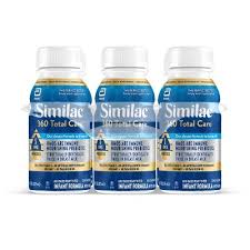 SIMILAC 360 TOTAL CARE READY TO FEED INFANT FORMULA 8 FL OZ 6PK #ROCK VALUE PRODUCT ORDER BY TUESDAY NOV 04  ARRIVING NOV 12 FOR DELIVERY#