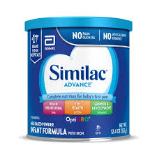 SIMILAC ADVANCE POWDER BABY FORMULA WITH IRON, DHA, LUTEIN, 12.4 OZ #ROCK VALUE PRODUCT ORDER BY TUESDAY NOV 04  ARRIVING NOV 12 FOR DELIVERY#