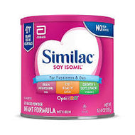 SIMILAC SOY ISOMIL INFANT FORMULA WITH IRON, POWDER, 12.4 OZ #ROCK VALUE PRODUCT ORDER BY TUESDAY NOV 04  ARRIVING NOV 12 FOR DELIVERY#
