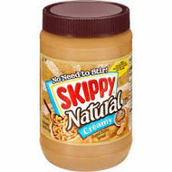 SKIPPY NATURAL CREAMY PEANUT BUTTER SPREAD 40 OZ #ROCK VALUE PRODUCT. ORDER BY  MONDAY EVENING NOV 26 FOR DEC 04 DELIVERY #