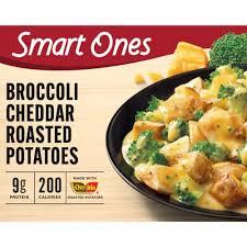 SMART ONES BROCCOLI & CHEDDAR ROASTED POTATOES 9 OZ # ROCK VALUE PRODUCT. ORDER BY  WEDNESDAY EVENING NOV 14 FOR NOV 19 DELIVERY#