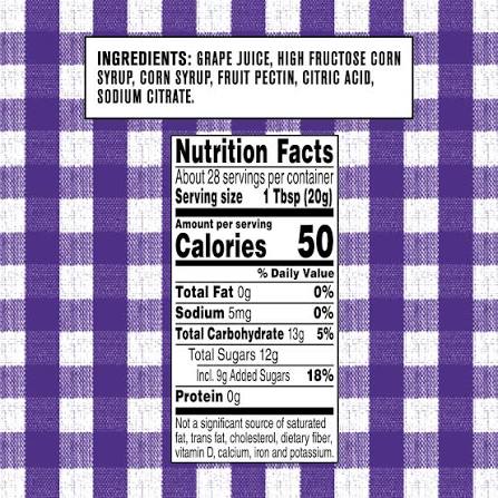 SMUCKER'S GRAPE JELLY SQUEEZE  20 OZ