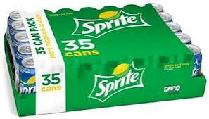 SPRITE LEMON LIME 12 OZ 35 CT CASE