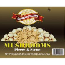 SUPREMO ITALIANO MUSHROOMS PIECES AND STEMS 101 OZ #ROCK VALUE-ORDER BY  TUESDAY EVENING NOV 25  ARRIVING DEC 03  FOR DELIVERY#