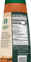 STARBUCKS CARAMEL MACCHIATO ALMONDMILK AND OATMILK CREAMER 28 OZ