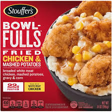 STOUFFERS FULLS FRIED CHICKEN AND MASHED POTATOES BOWL 14 OZ # ROCK VALUE PRODUCT. ORDER BY  WEDNESDAY EVENING NOV 14 FOR NOV 19 DELIVERY#