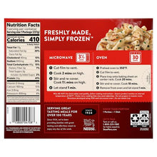 STOUFFER'S RIGATONI PASTA WITH CHICKEN AND PESTO 8.5 OZ