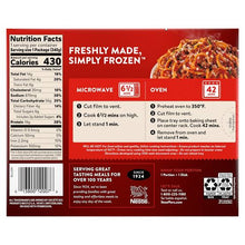STOUFFER'S SPAGHETTI AND MEAT SAUCE 12 OZ