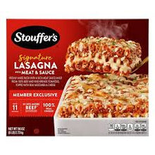STOUFFER'S SIGNATURE LASAGNA WITH MEAT & SAUCE 96 OZ