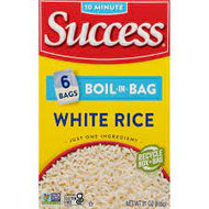 SUCCESS BOIL IN BAG RICE PRECOOKED LONG GRAIN WHITE RICE 21 OZ 6 CT #ROCK VALUE-ORDER BY  TUESDAY EVENING AUGUST 19 ARRIVING AUGUST 27 FOR DELIVERY#