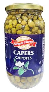 SUPREMO ITALIANO CAPOTE CAPERS 32 OZ #ROCK VALUE-ORDER BY  TUESDAY EVENING NOV 25 ARRIVING DEC 03 FOR DELIVERY#