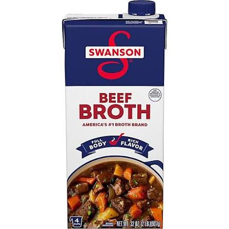 SWANSON BEEF BROTH 32 OZ