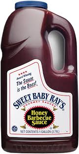 SWEET BABY RAY'S HONEY BBQ SAUCE GALLON  #ROCK VALUE-ORDER BY  TUESDAY EVENING NOV 25 ARRIVING DEC 03 FOR DELIVERY#