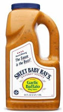 SWEET BABY RAY'S GARLIC BUFFALO WING SAUCE 64 OZ  #ROCK VALUE-ORDER BY  TUESDAY EVENING NOV 25 ARRIVING DEC 03 FOR DELIVERY#