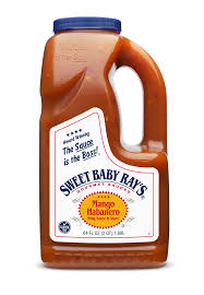 SWEET BABY RAY'S MANGO HABANERO WING SAUCE 64 OZ  #ROCK VALUE-ORDER BY  TUESDAY EVENING NOV 25 ARRIVING DEC 03 FOR DELIVERY#