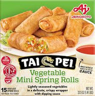 TAI PEI VEGETABLE EGG ROLLS 8CT 24.5 OZ