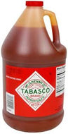 TABASCO RED PEPPER SAUCE 1 GALLON #ROCK VALUE-ORDER BY  TUESDAY EVENING NOV 25 ARRIVING DEC 03 FOR DELIVERY#