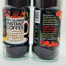 TRADER JOE'S 100% COLOMBIAN INSTANT COFFEE 3.5 OZ #ROCK VALUE-ORDER BY  TUESDAY EVENING JULY 15 ARRIVING JULY 23   FOR DELIVERY#