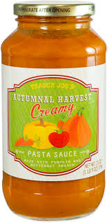 AUTUMNAL HARVEST CREAMY PASTA SAUCE 25 OZ #ROCK VALUE-ORDER BY  TUESDAY EVENING SEP 30  ARRIVING OCT 08   FOR DELIVERY#