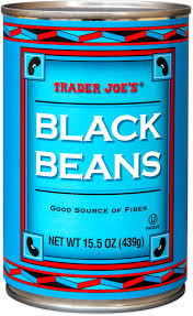 TRADER JOES BLACK BEANS 15.5 OZ #ROCK VALUE-ORDER BY TUESDAY EVENING AUGUST 19 ARRIVING AUGUST 27 FOR DELIVERY#