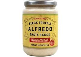 BLACK TRUFFLE ALFREDO PASTA SAUCE 14.5 OZ #ROCK VALUE-ORDER BY  TUESDAY EVENING OCT 07  ARRIVING OCT 15   FOR DELIVERY#