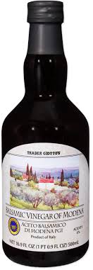 TRADER JOES BALSAMIC VINEGAR OF MODENA 16.9 FL OZ #ROCK VALUE-ORDER BY  TUESDAY EVENING AUGUST 19 ARRIVING AUGUST 27 FOR DELIVERY#