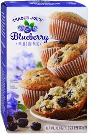 TRADER JOES BLUEBERRY MUFFIN MIX 18.1 OZ #ROCK VALUE-ORDER BY  TUESDAY EVENING DEC 23  ARRIVING  DEC 31   FOR DELIVERY#