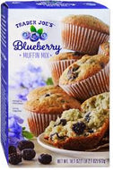 TRADER JOES BLUEBERRY MUFFIN MIX 18.1 OZ #ROCK VALUE-ORDER BY  TUESDAY EVENING DEC 23  ARRIVING  DEC 31   FOR DELIVERY#