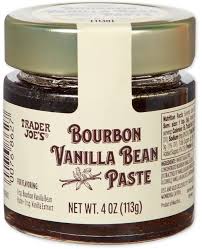 TRADER JOES BOURBON VANILLA BEAN PASTE 4 OZ #ROCK VALUE-ORDER BY  TUESDAY EVENING DEC 23  ARRIVING  DEC 31   FOR DELIVERY#
