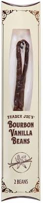 TRADER JOES BOURBON VANILLA BEANS 1 EACH #ROCK VALUE-ORDER BY  TUESDAY EVENING DEC 23  ARRIVING  DEC 31   FOR DELIVERY#