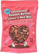 TRADER JOE'S CHOCOLATE AND PEANUT BUTTER LOVER'S NUT MIX 12 OZ #ROCK VALUE-ORDER BY TUESDAY EVENING NOV 25 ARRIVING DEC 03 FOR DELIVERY#