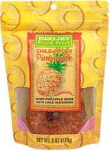 TRADER JOE'S CHILE SPICED PINEAPPLE 6 OZ #ROCK VALUE-ORDER BY TUESDAY EVENING NOV 25 ARRIVING DEC 03 FOR DELIVERY#