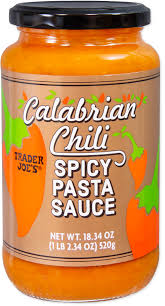 CALABRIAN CHILI SPICY PASTA SAUCE 18.34 OZ #ROCK VALUE-ORDER BY  TUESDAY EVENING OCT 07  ARRIVING OCT 15   FOR DELIVERY#