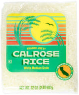 TRADER JOES CALROSE RICE 2 LB #ROCK VALUE-ORDER BY  TUESDAY EVENING AUGUST 19 ARRIVING AUGUST 27 FOR DELIVERY#
